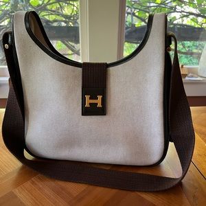 Vintage Hermes shoulder bag made in France